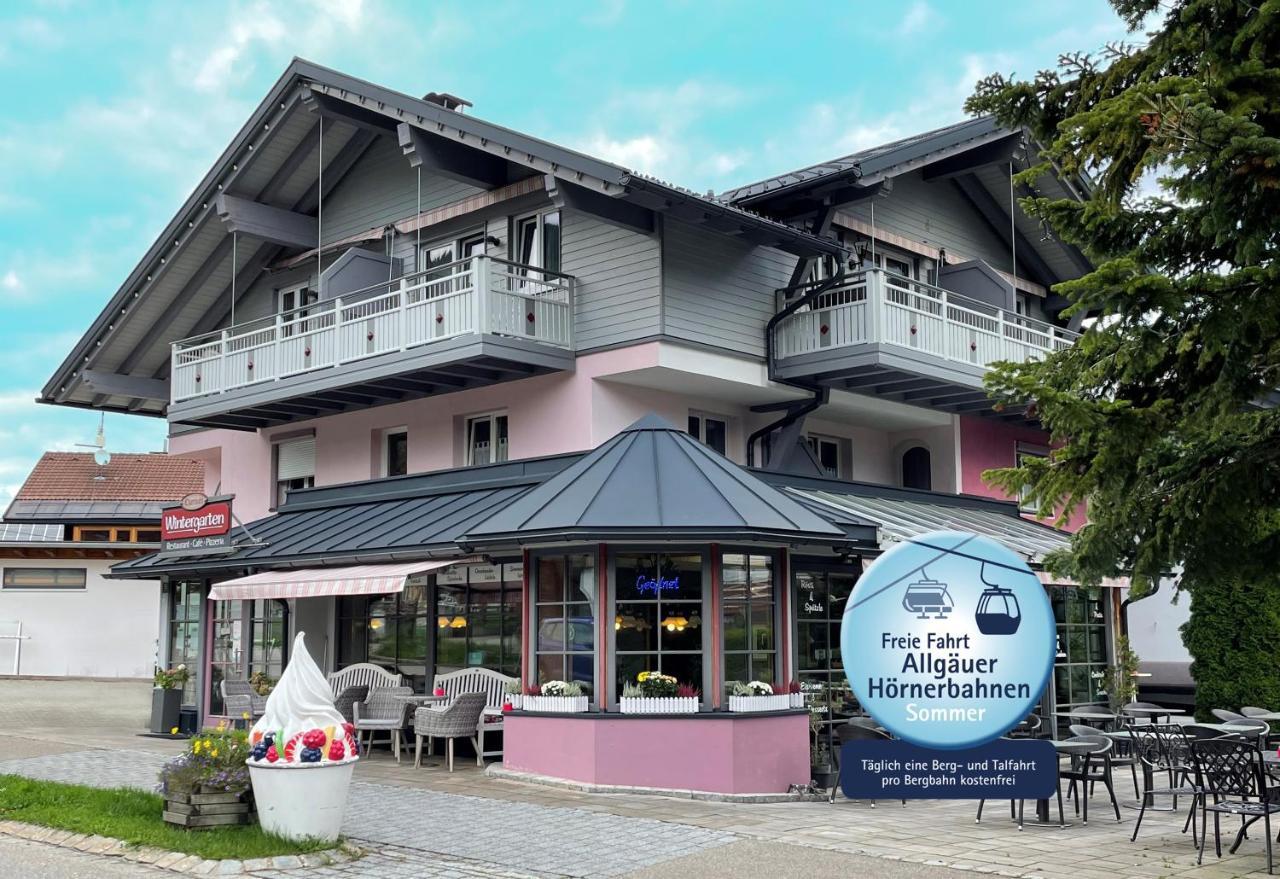 Vintage-Hotel Charivari- Sommer Hoernerbahnen Kostenlos Bolsterlang Buitenkant foto